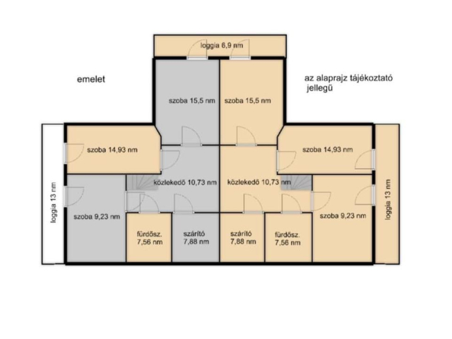 12 szobás apartman a Várfürdő közelében!