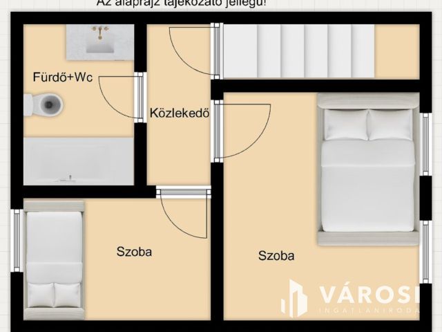 108 m²-es különleges otthon saját udvarral