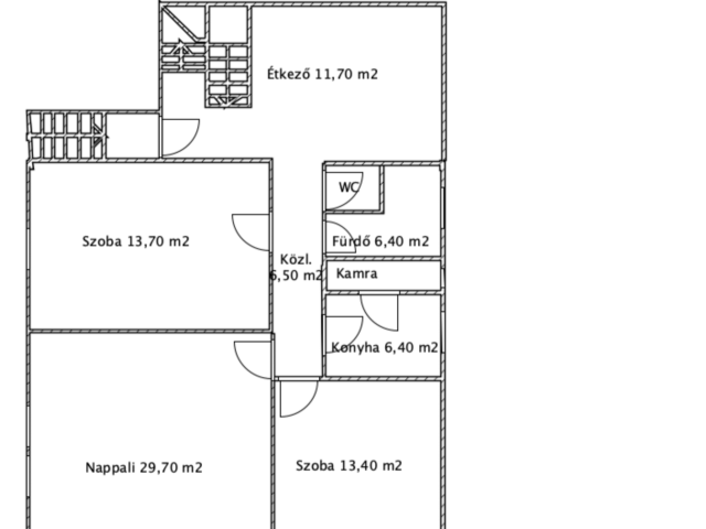 Két generációs családi ház a városközpontban eladó