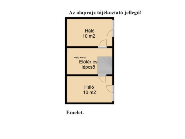 Hangulatos ház, szép környezetben.