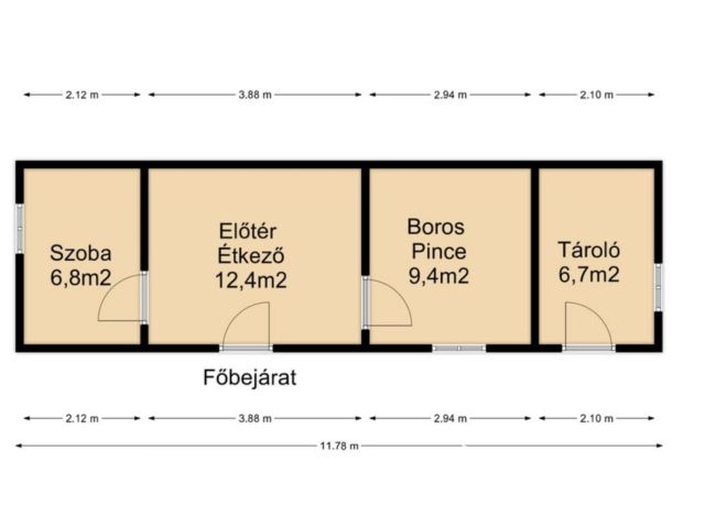 Tótszentmárton, Kálmánhegy, hétvégi birtok eladó
